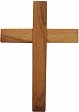 Holzkreuz aus Olivenbaumholz klassisch