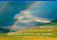 Leipziger Spruchkarte "Was Gott gibt", ohne Inneneindruck