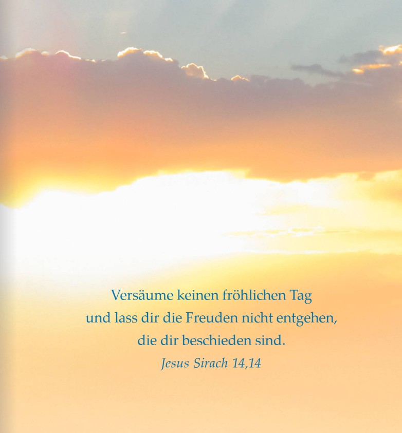 Dieser Tag ist dir gegeben