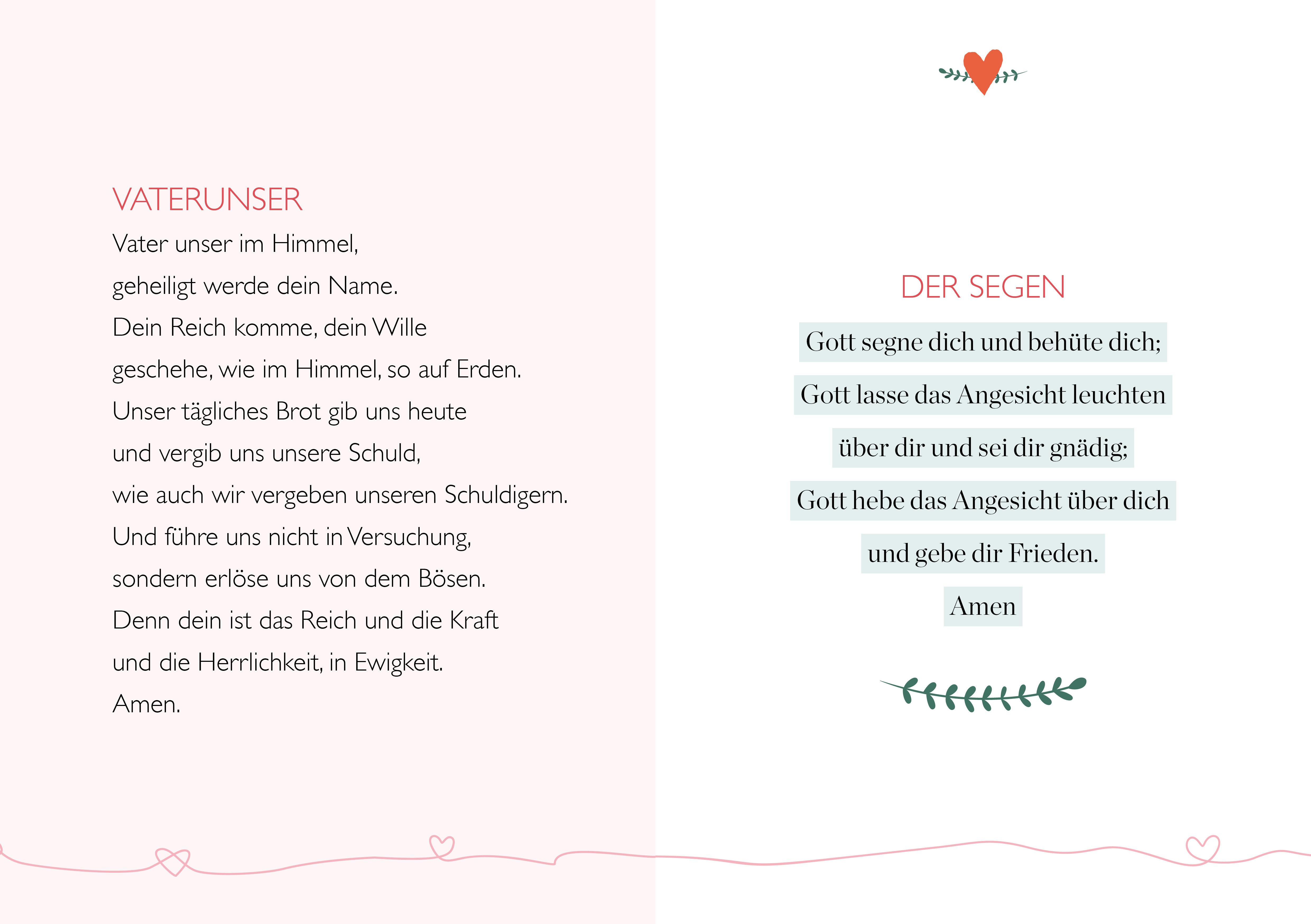 Segen für Euch