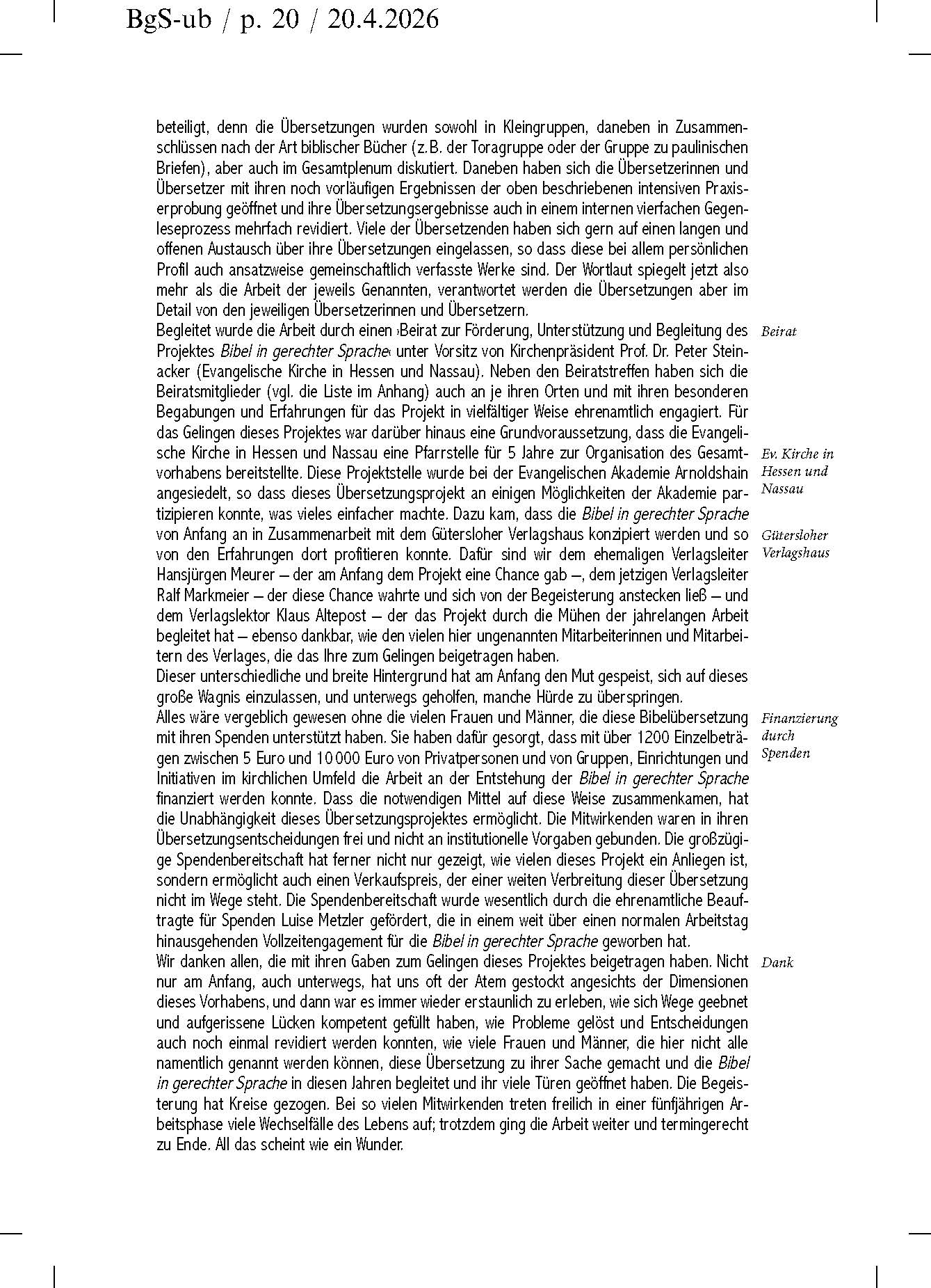 Bibel in gerechter Sprache