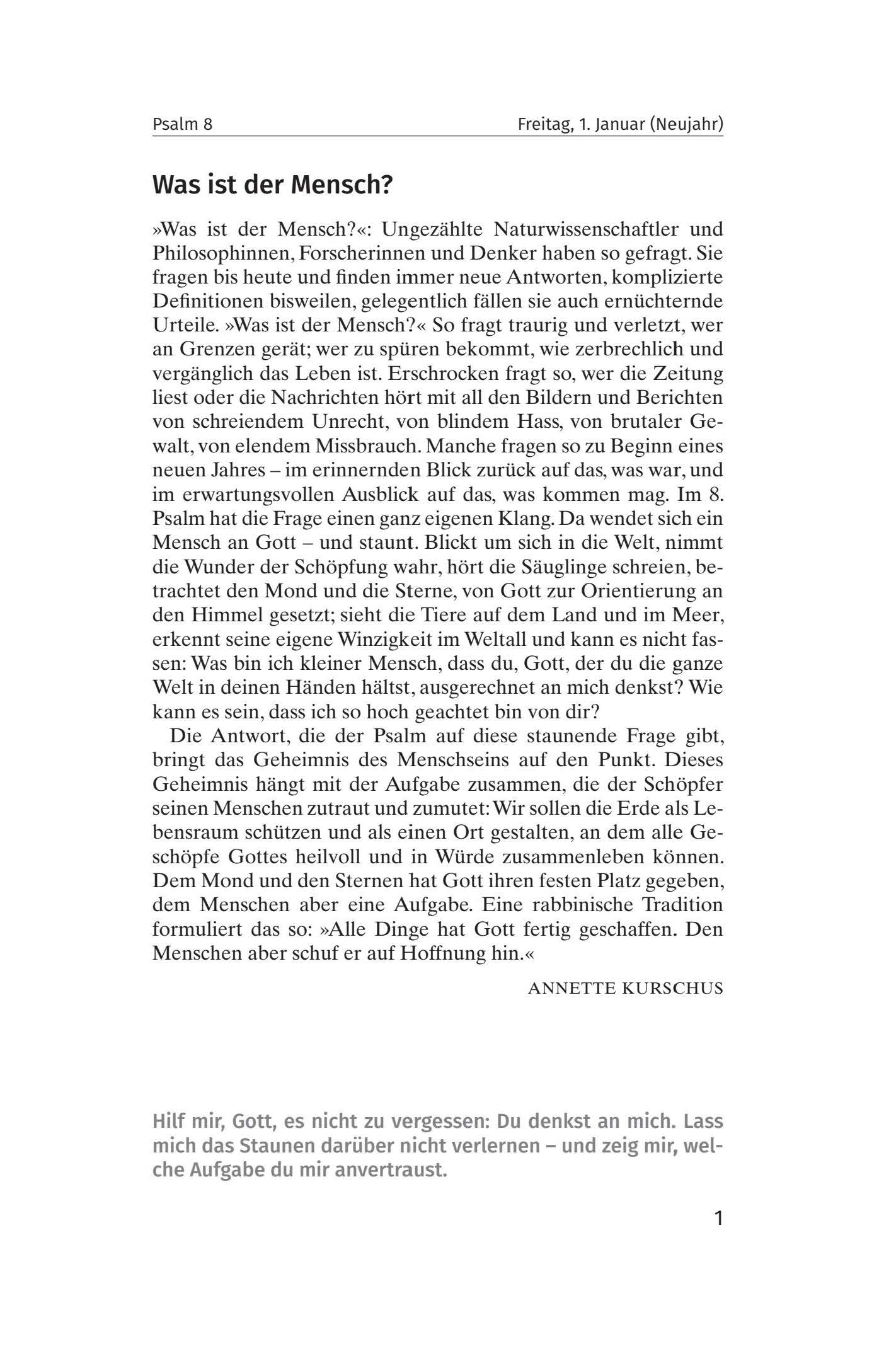 Mit der Bibel durch das Jahr 2027