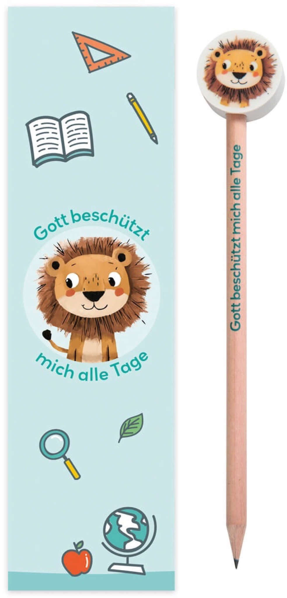 Bleistift/Lesezeichen - Löwe
