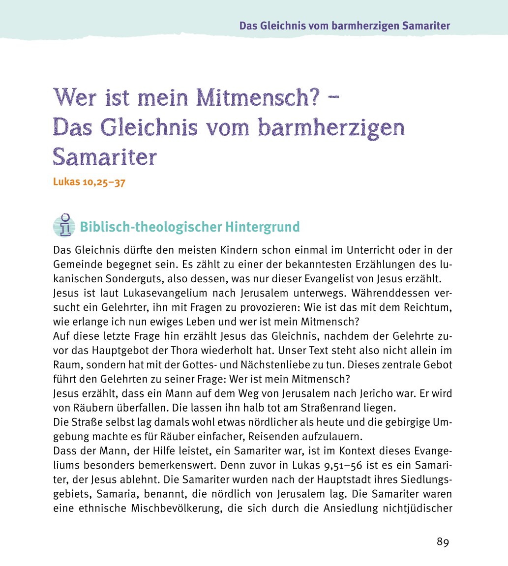 Jesusgeschichten mit Legematerial erzählen