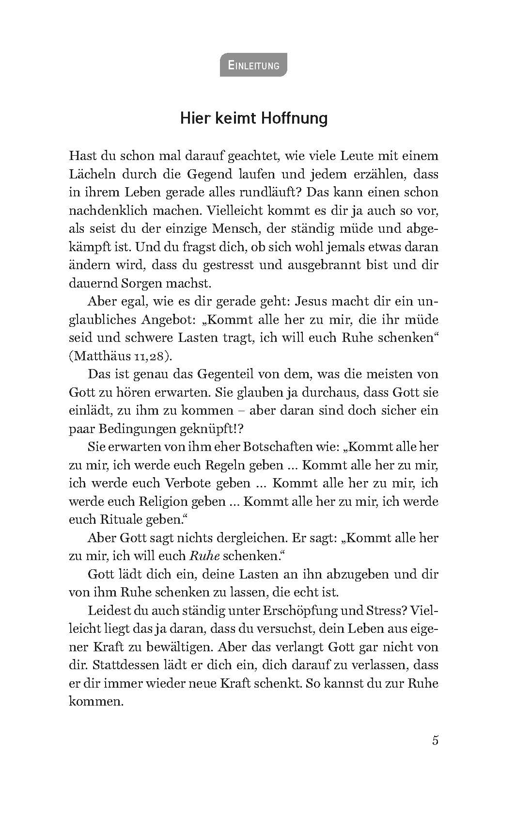 In deinen Händen liegt mein Tag