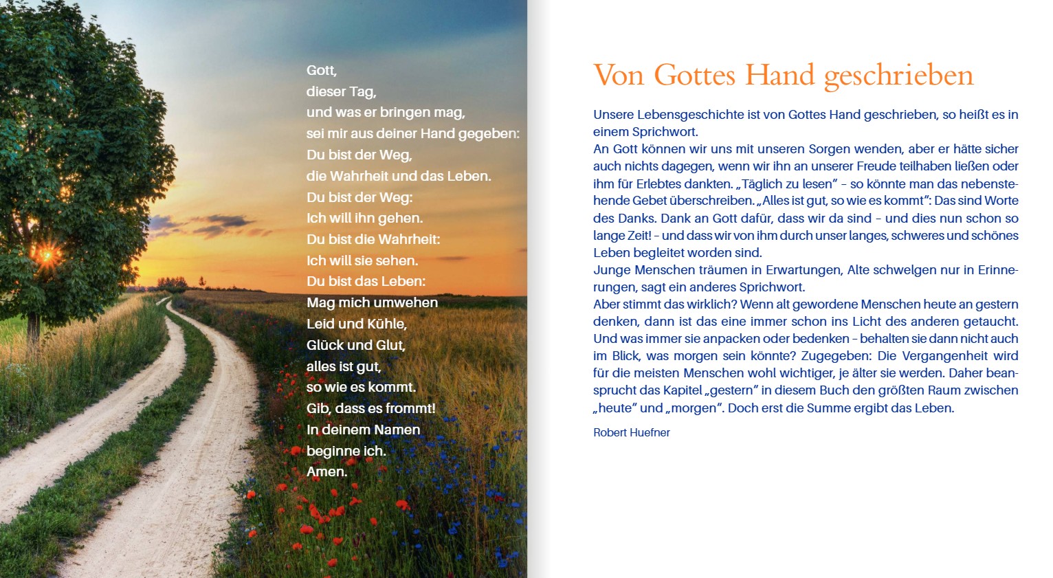 Von Gottes Hand geschrieben