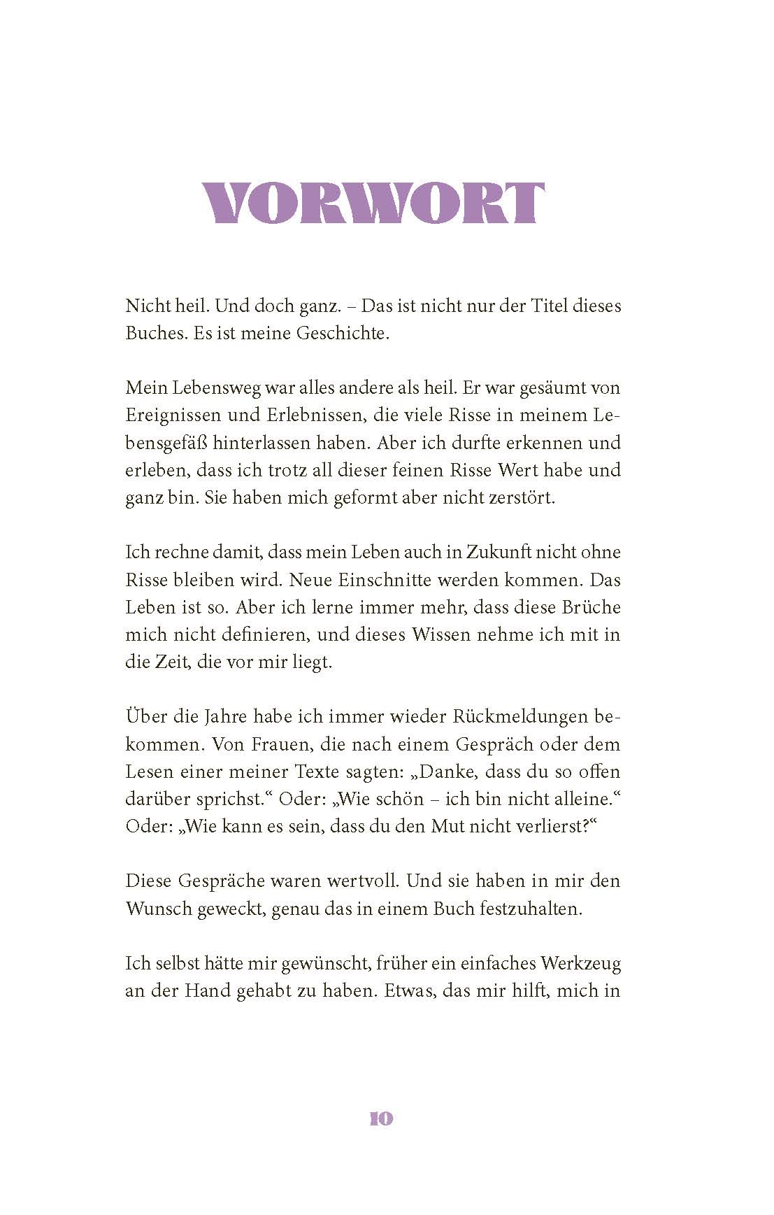 Nicht heil und doch ganz