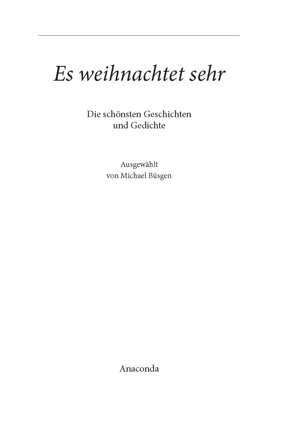Es weihnachtet sehr
