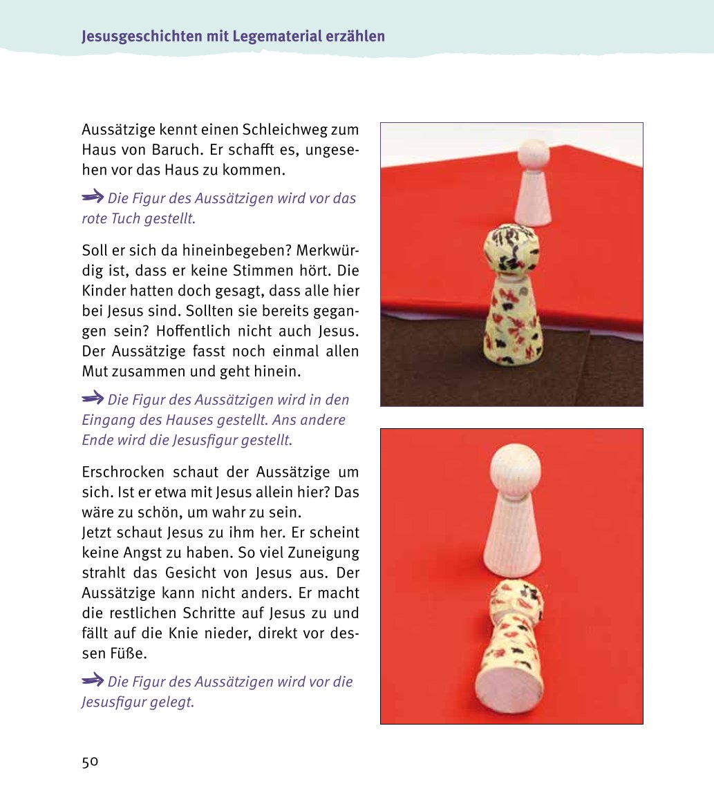 Jesusgeschichten mit Legematerial erzählen