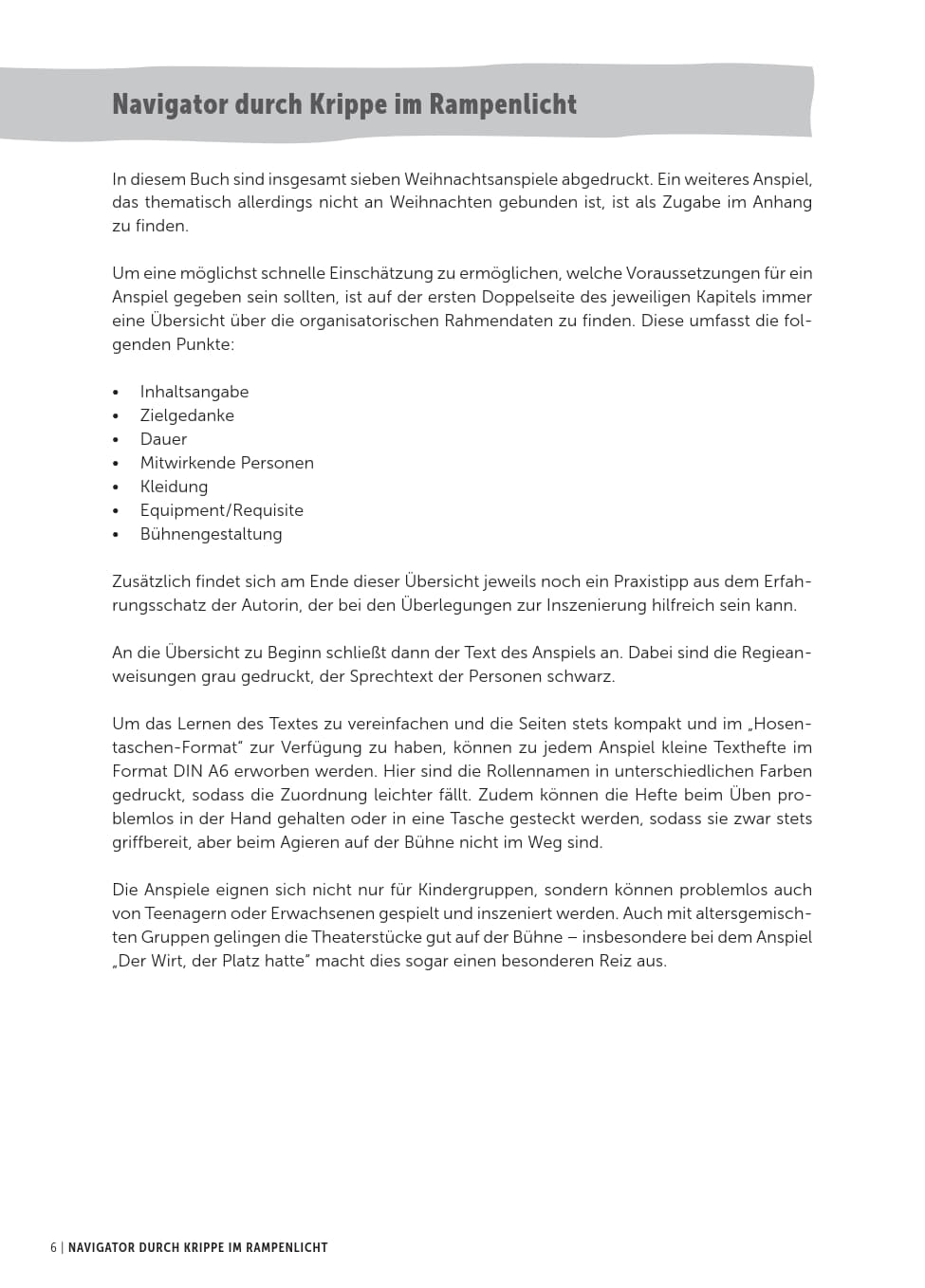 Krippe im Rampenlicht
