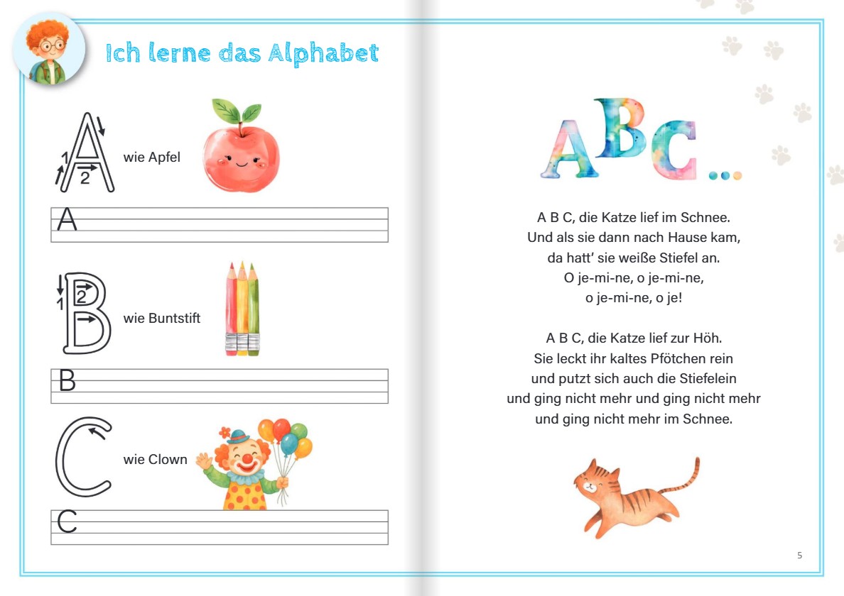 Ich komme in die Schule