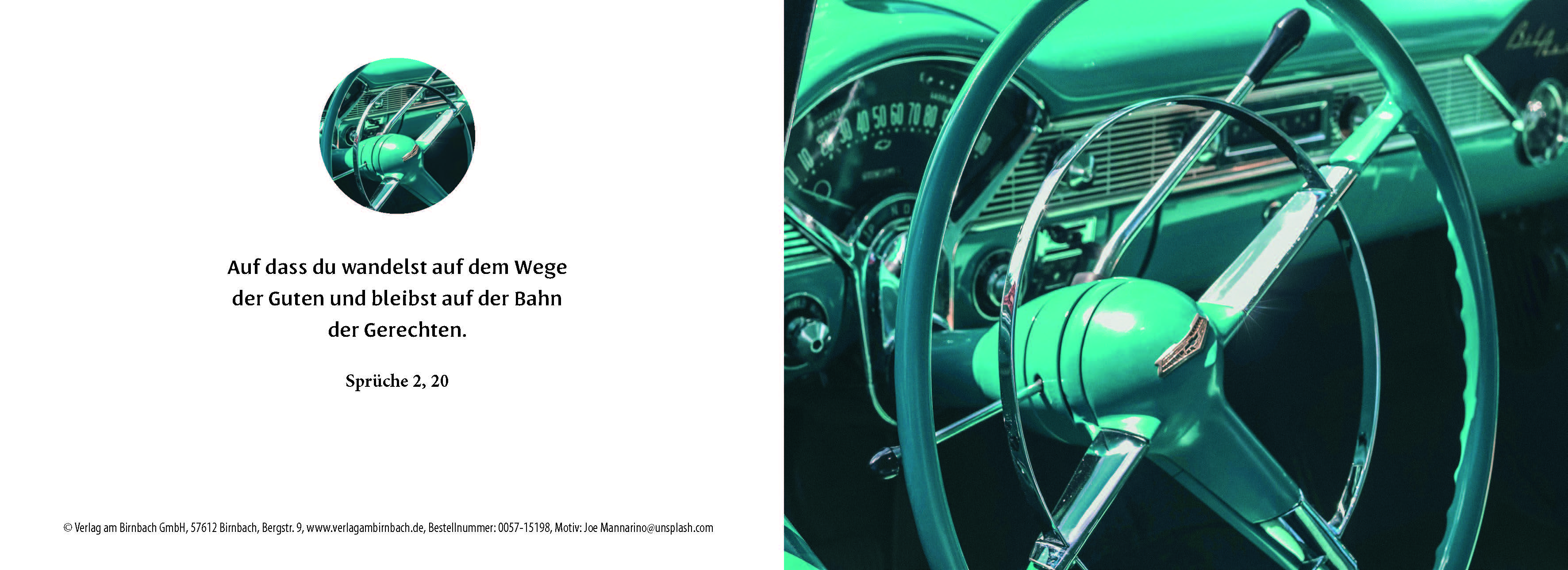 Birnbachkarte - Lenkrad