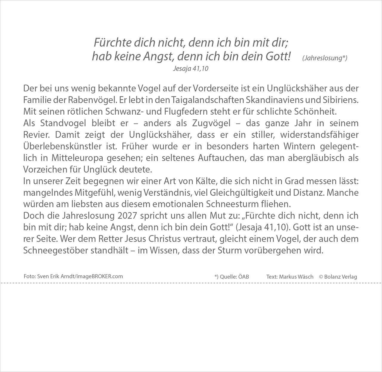 Meine Zeit 2027