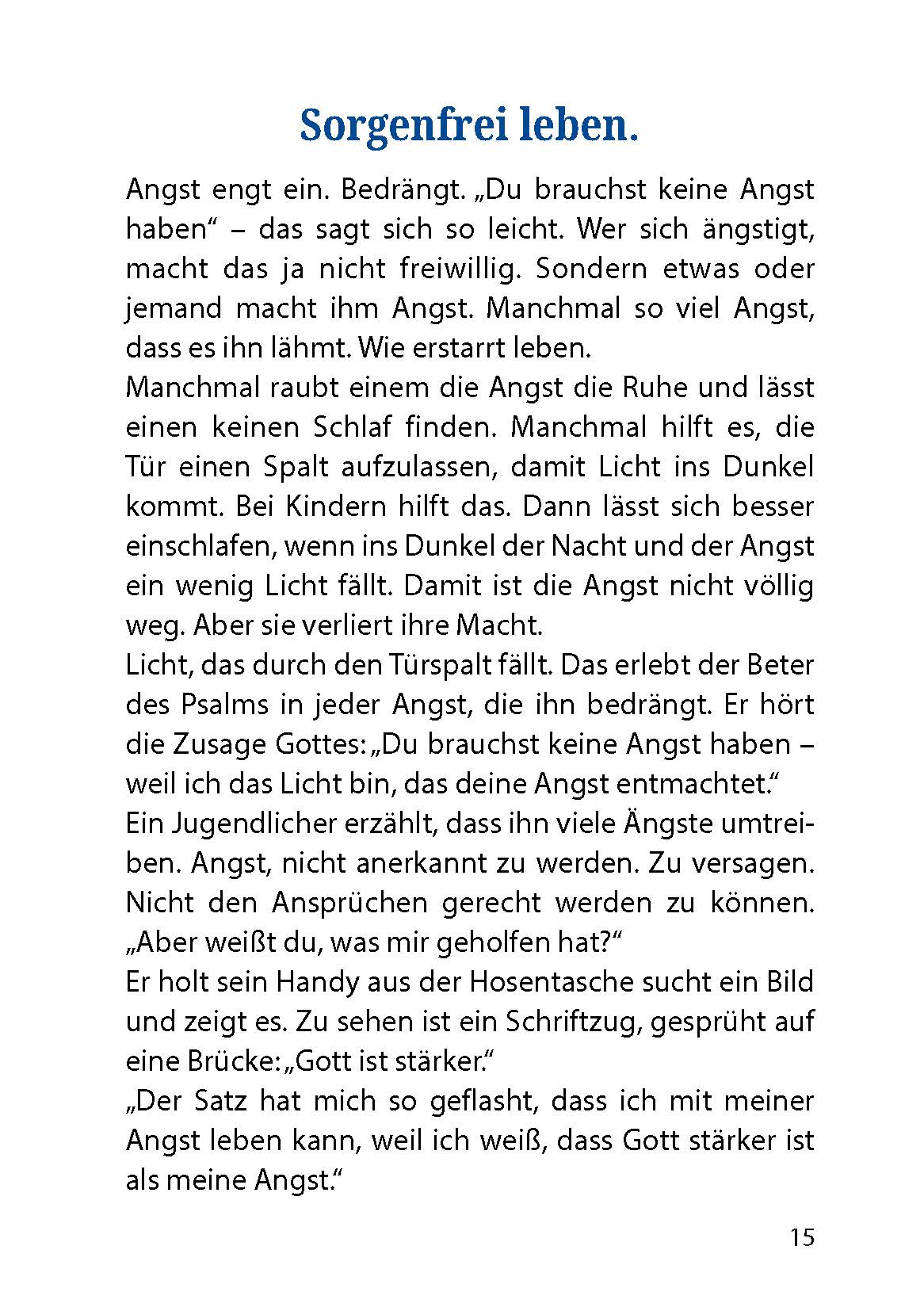 Meine Zuflucht und mein Schutz