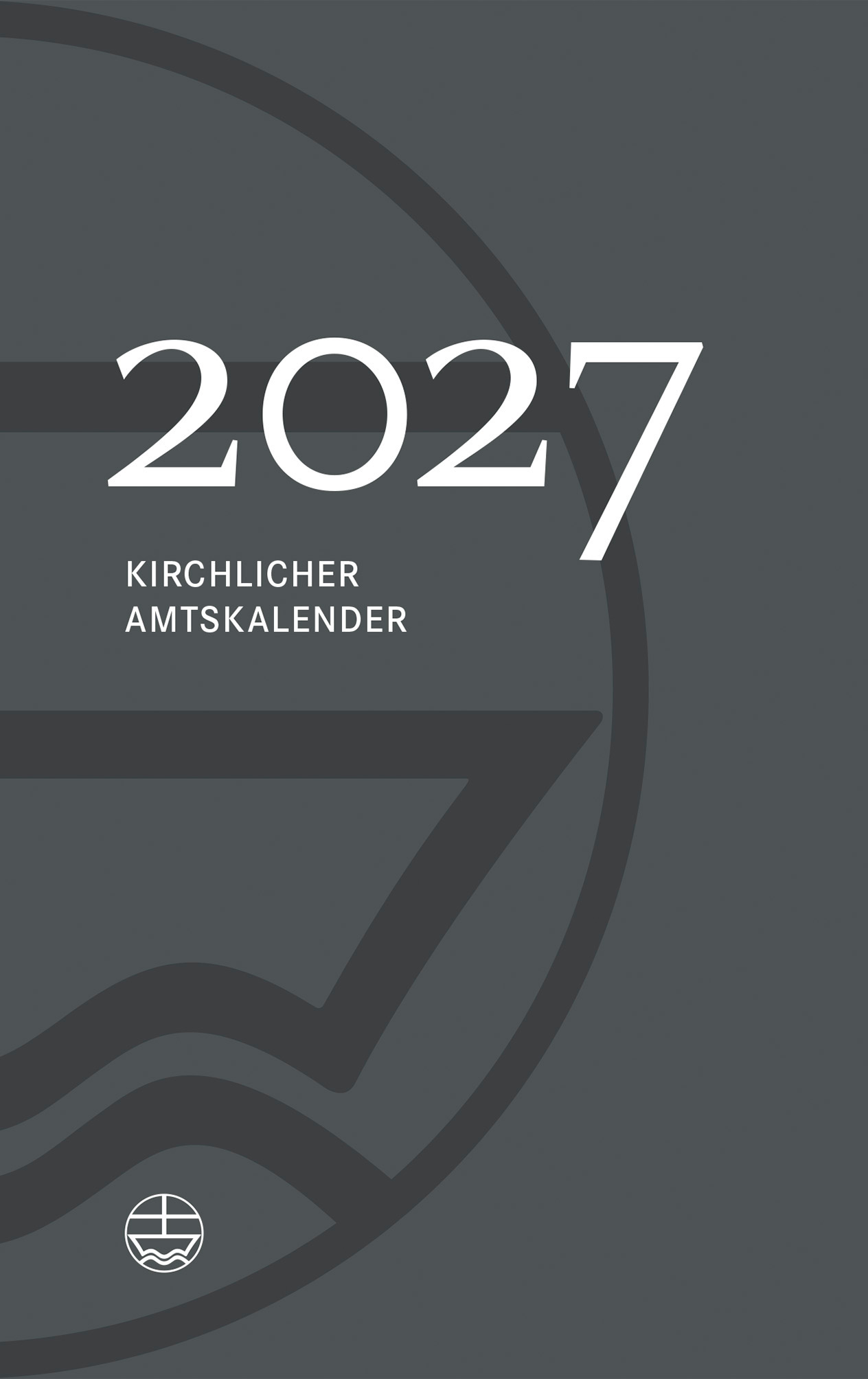 Kirchlicher Amtskalender 2027 - grau