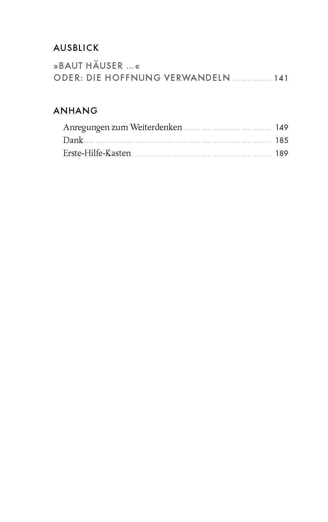 Wann, wenn nicht jetzt?