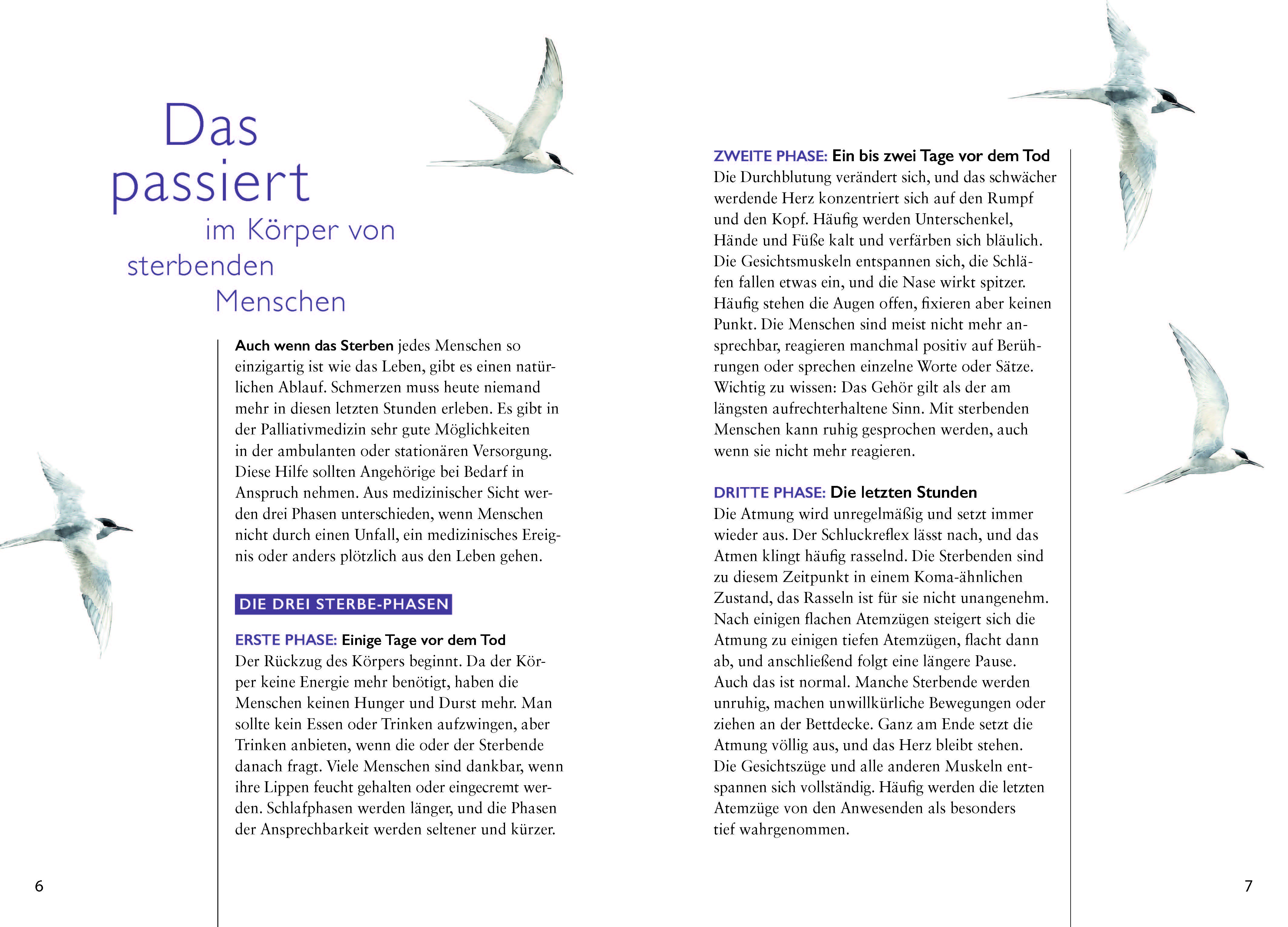 Trauerbroschüre - Abschied