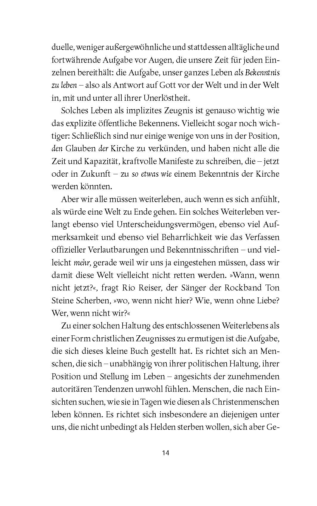 Wann, wenn nicht jetzt?