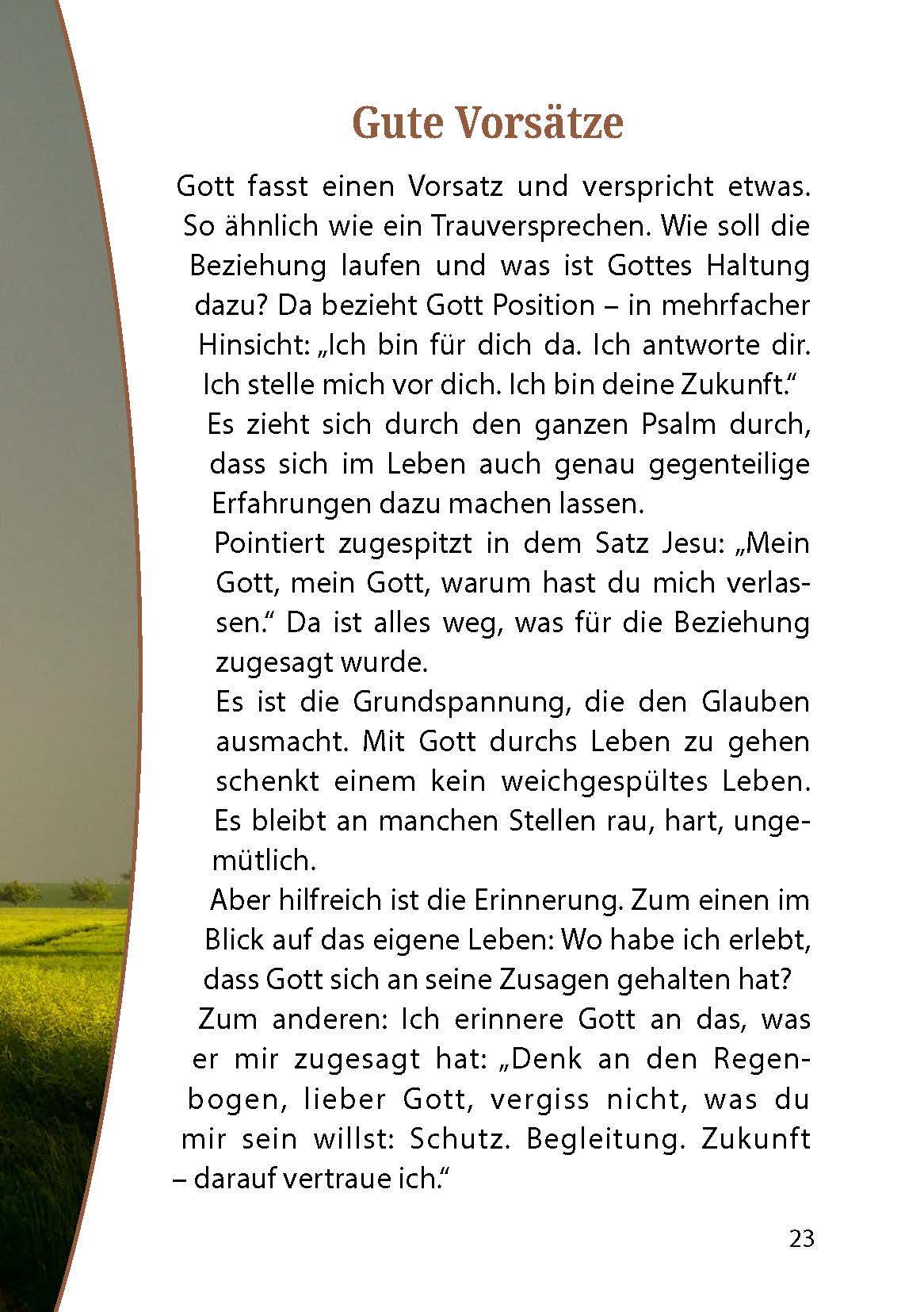 Meine Zuflucht und mein Schutz
