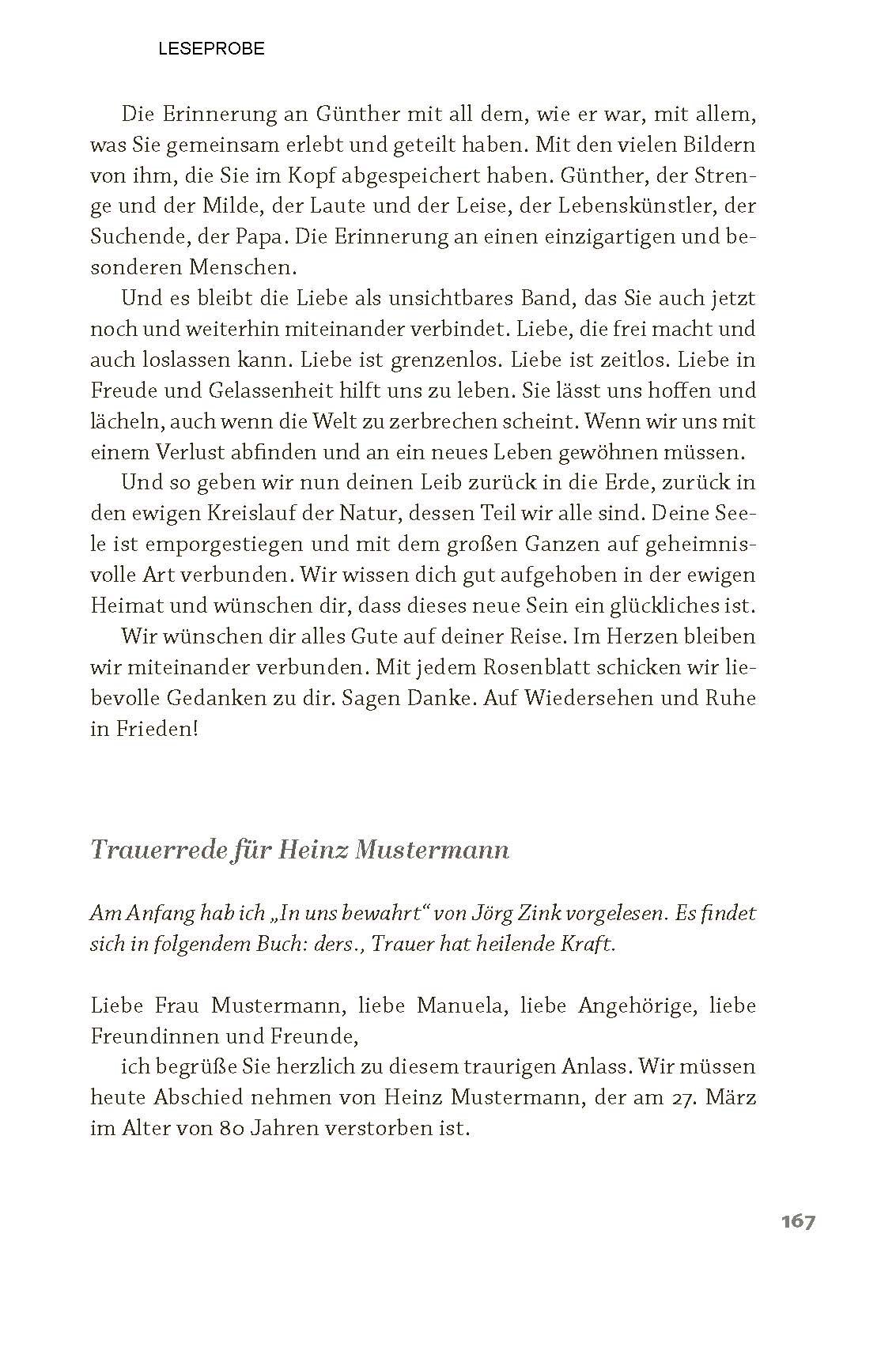 Individuell.Liebevoll.Wertschätzend
