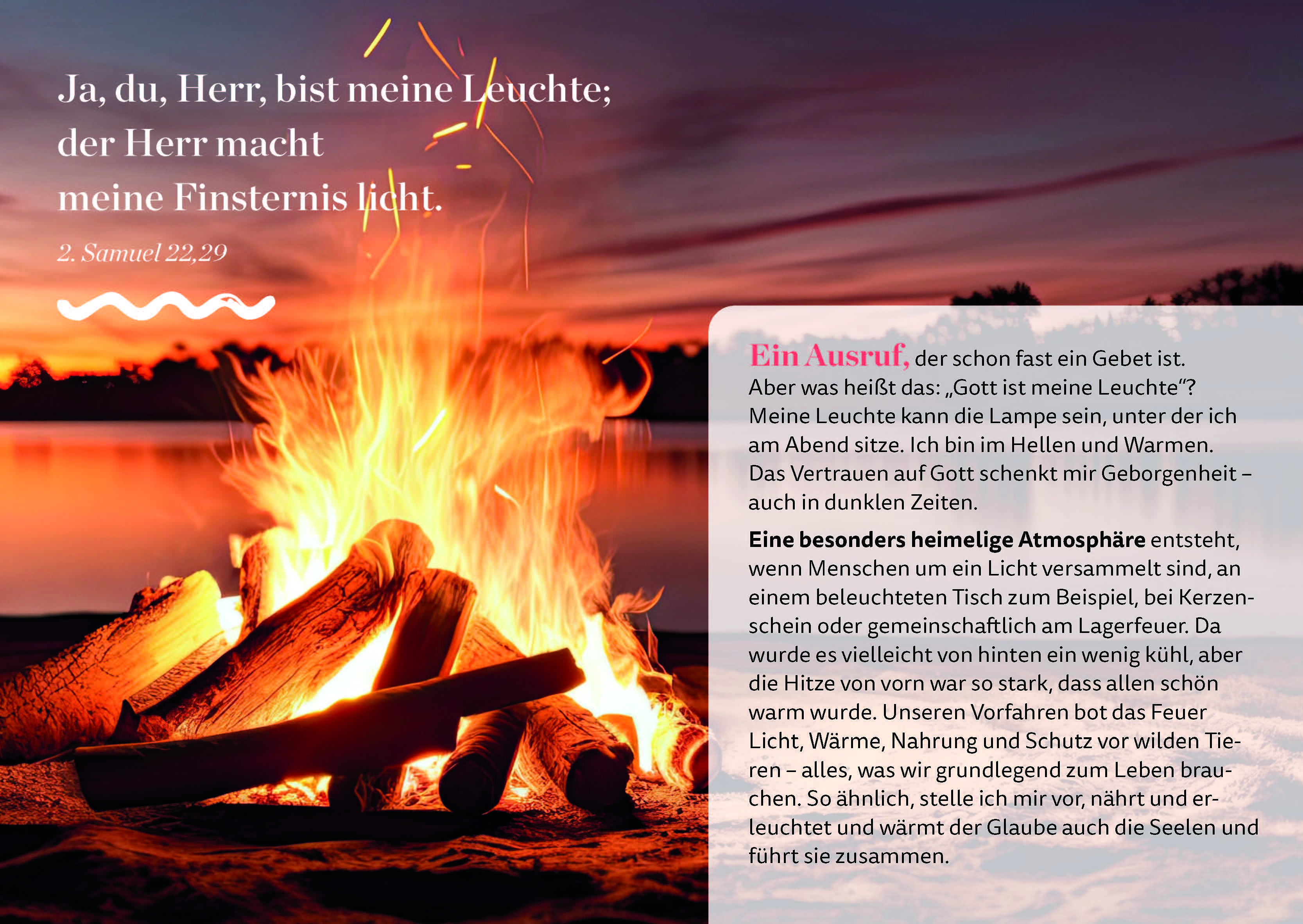 Licht aus sonnenhellen Tagen