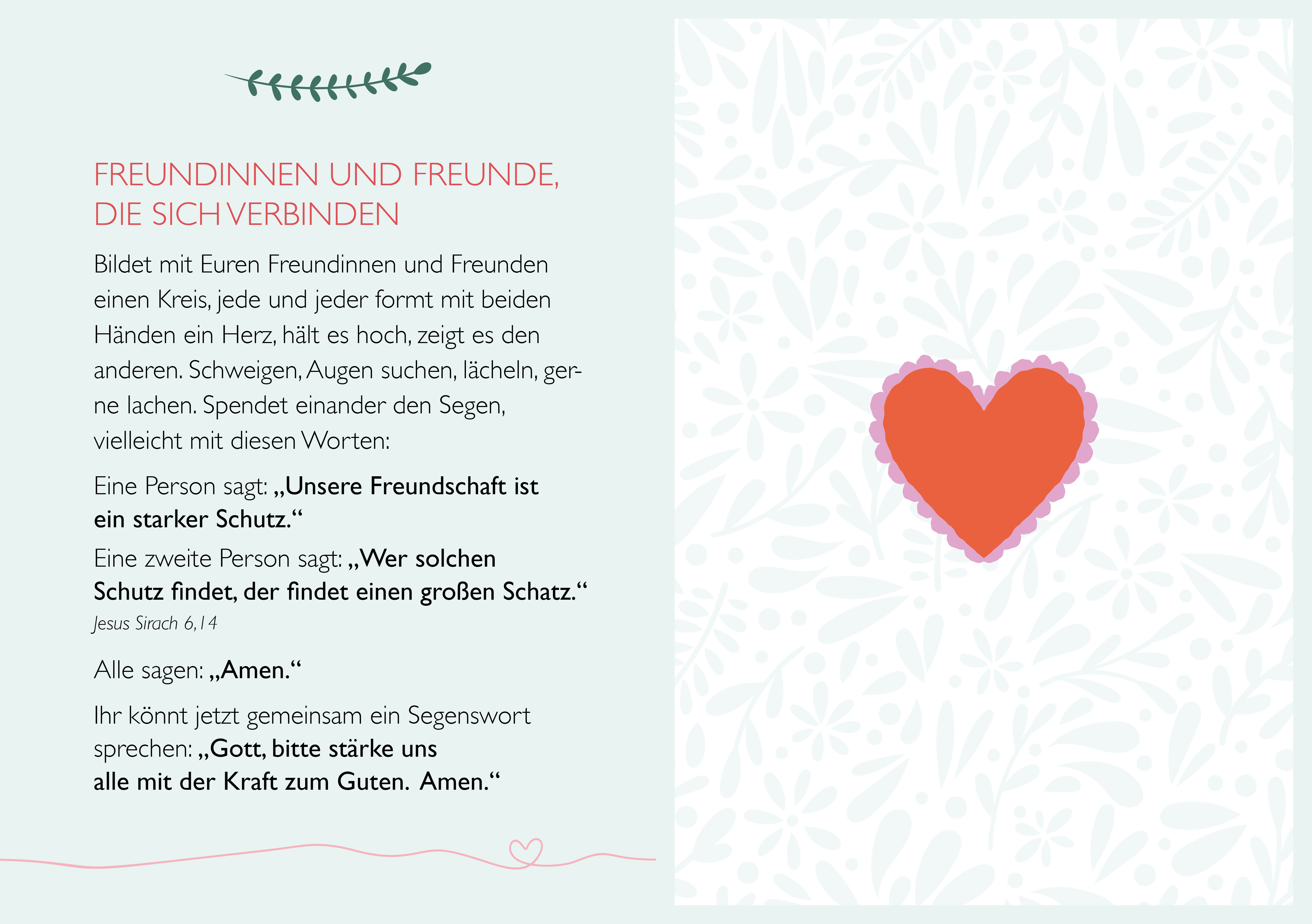 Segen für Euch