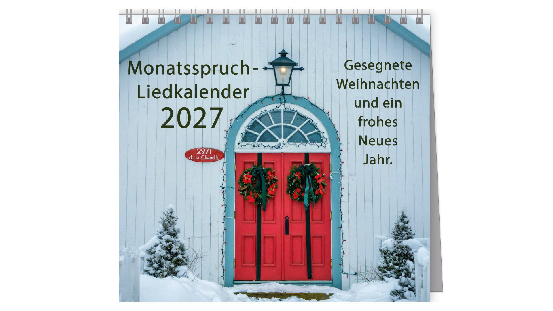 Monatsspruch - Liedkalender 2027