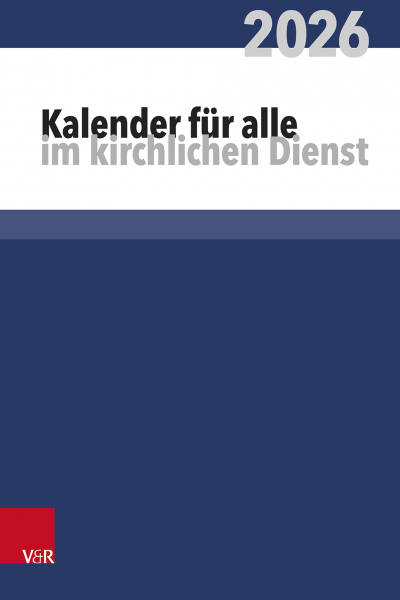 Kalender für alle im kirchl. Dienst 2026