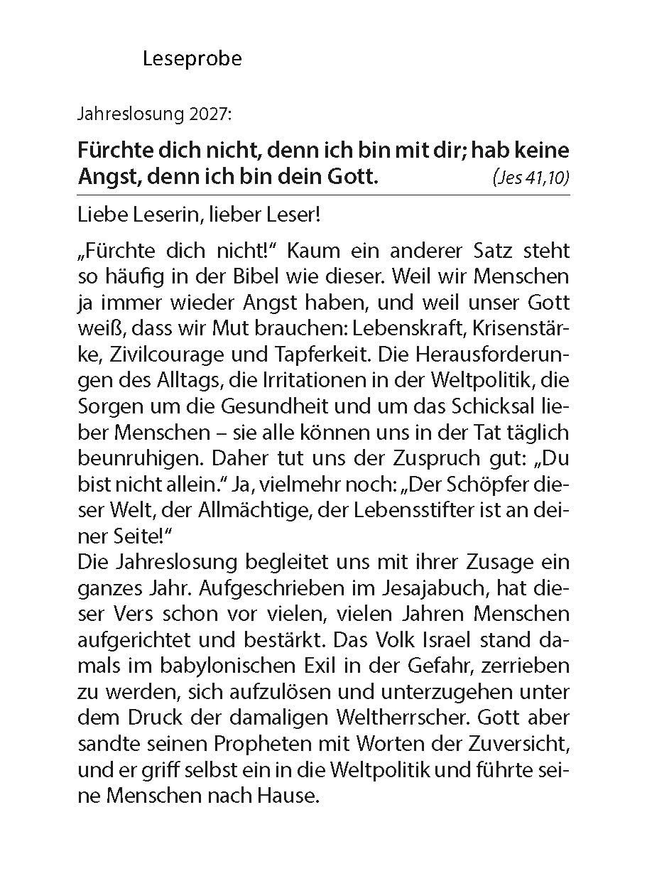 Neukirchener Abreißkalender 2027