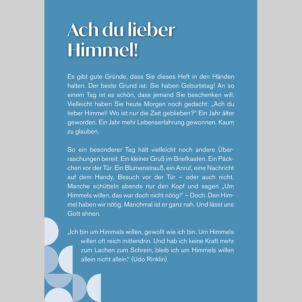 Ach Du lieber Himmel