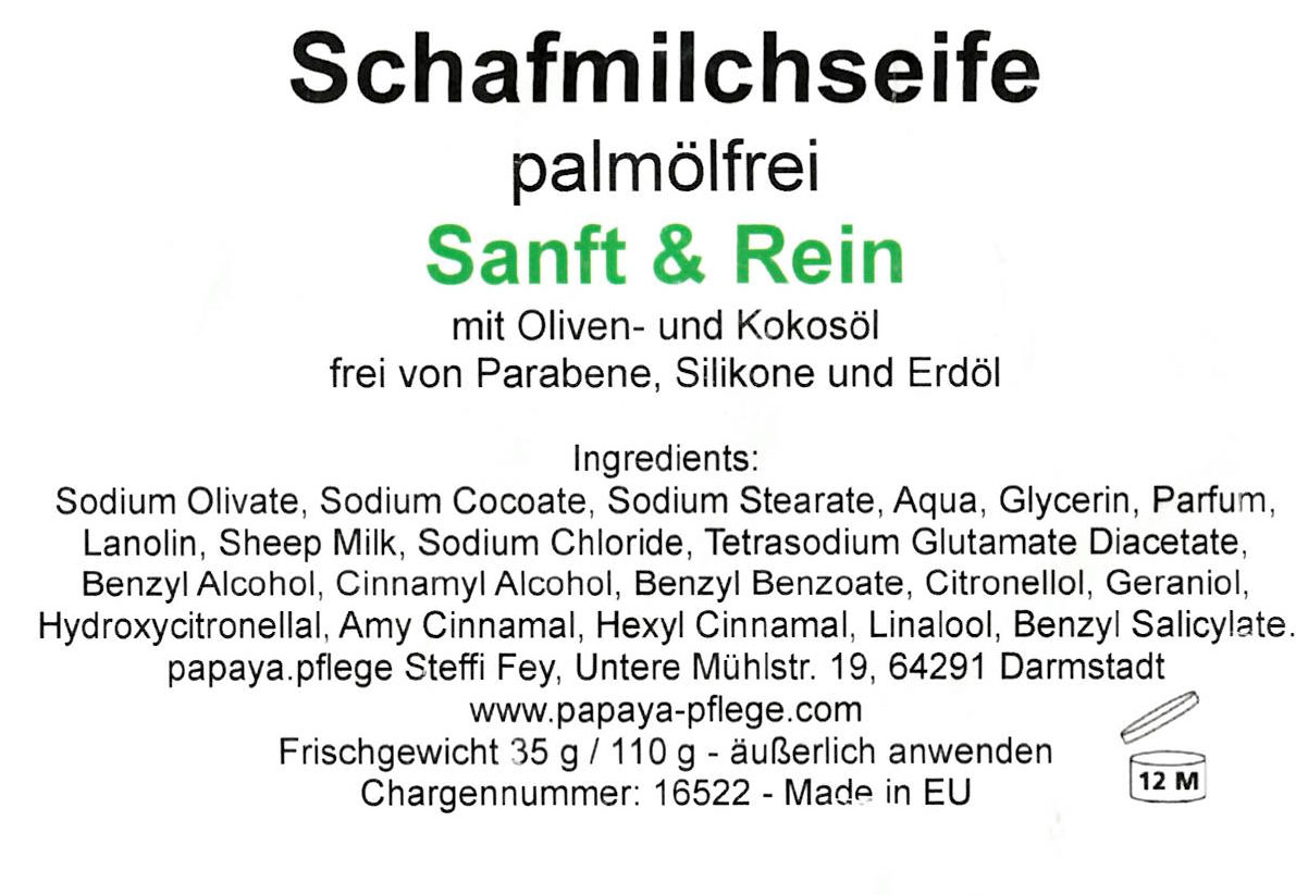 Schafsmilchseife - Fisch