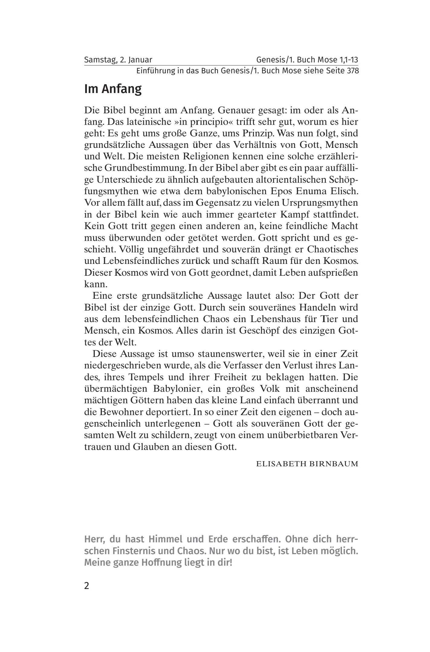 Mit der Bibel durch das Jahr 2027