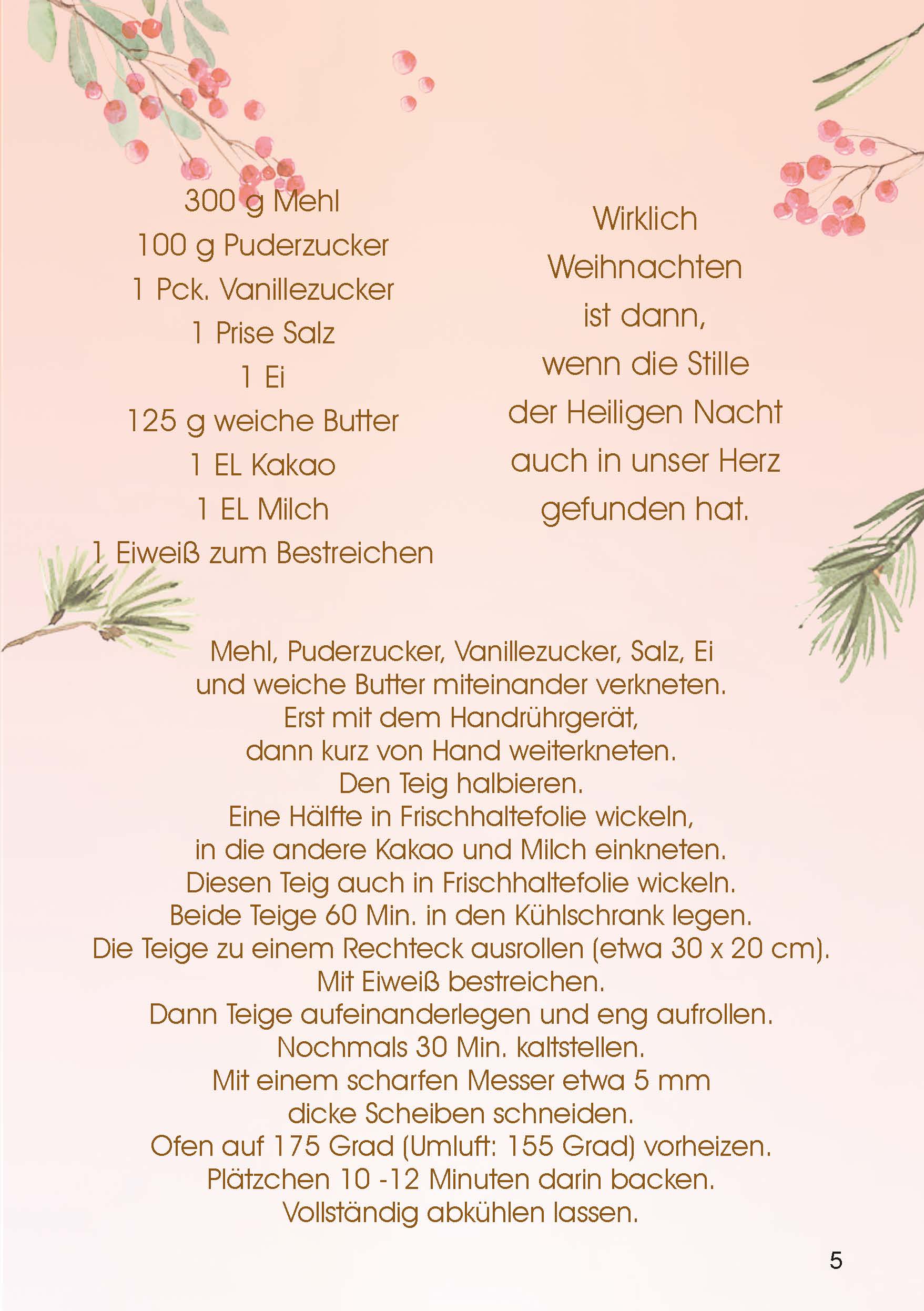 Besinnliches Backen zu Weihnachten