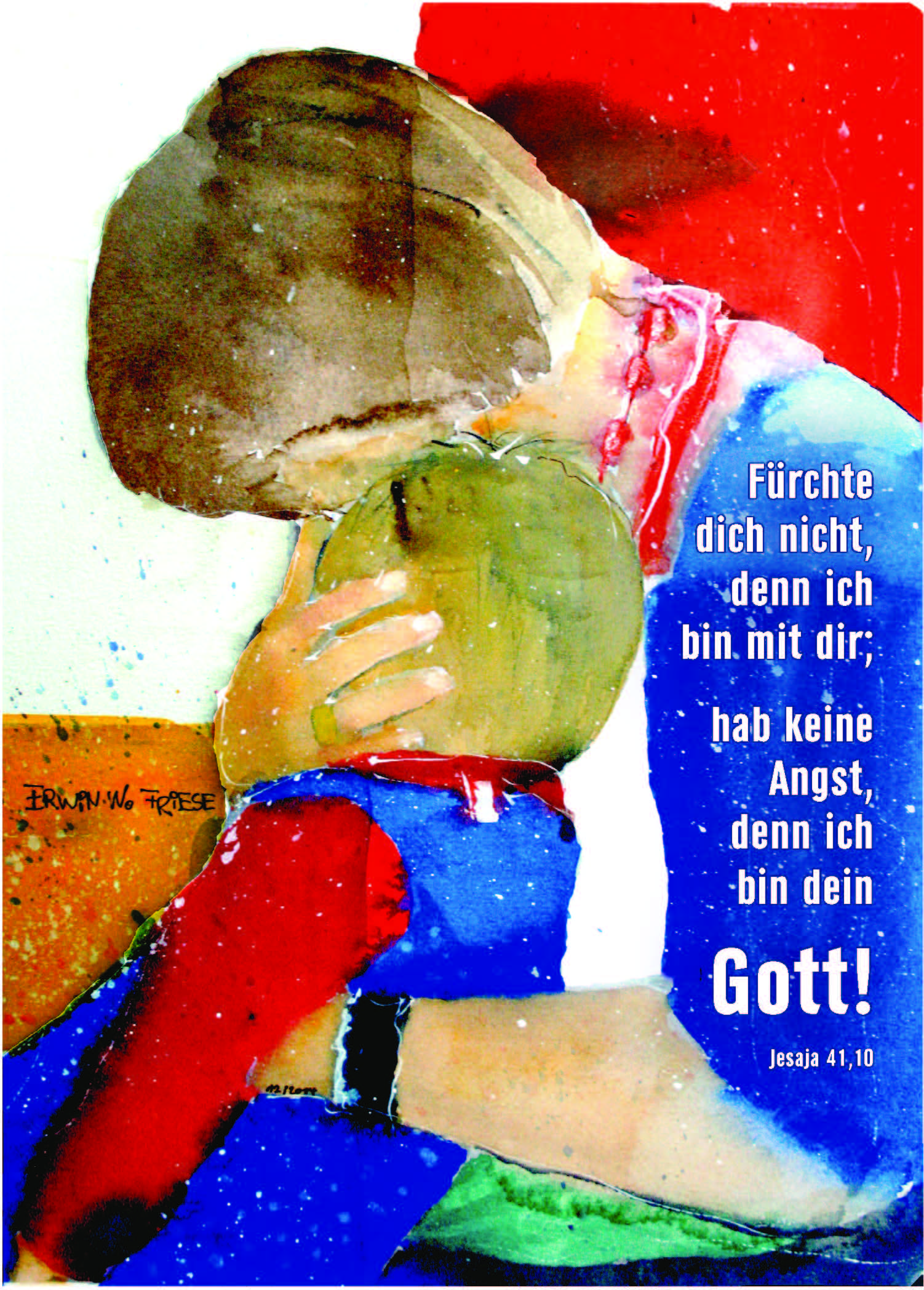 JL 2027 - Friese Postkarte A6