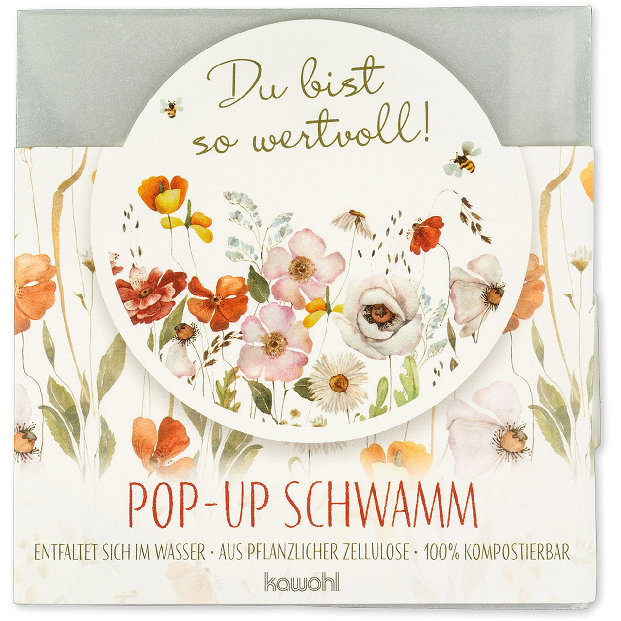 Pop-up Schwamm - Du bist so wertvoll