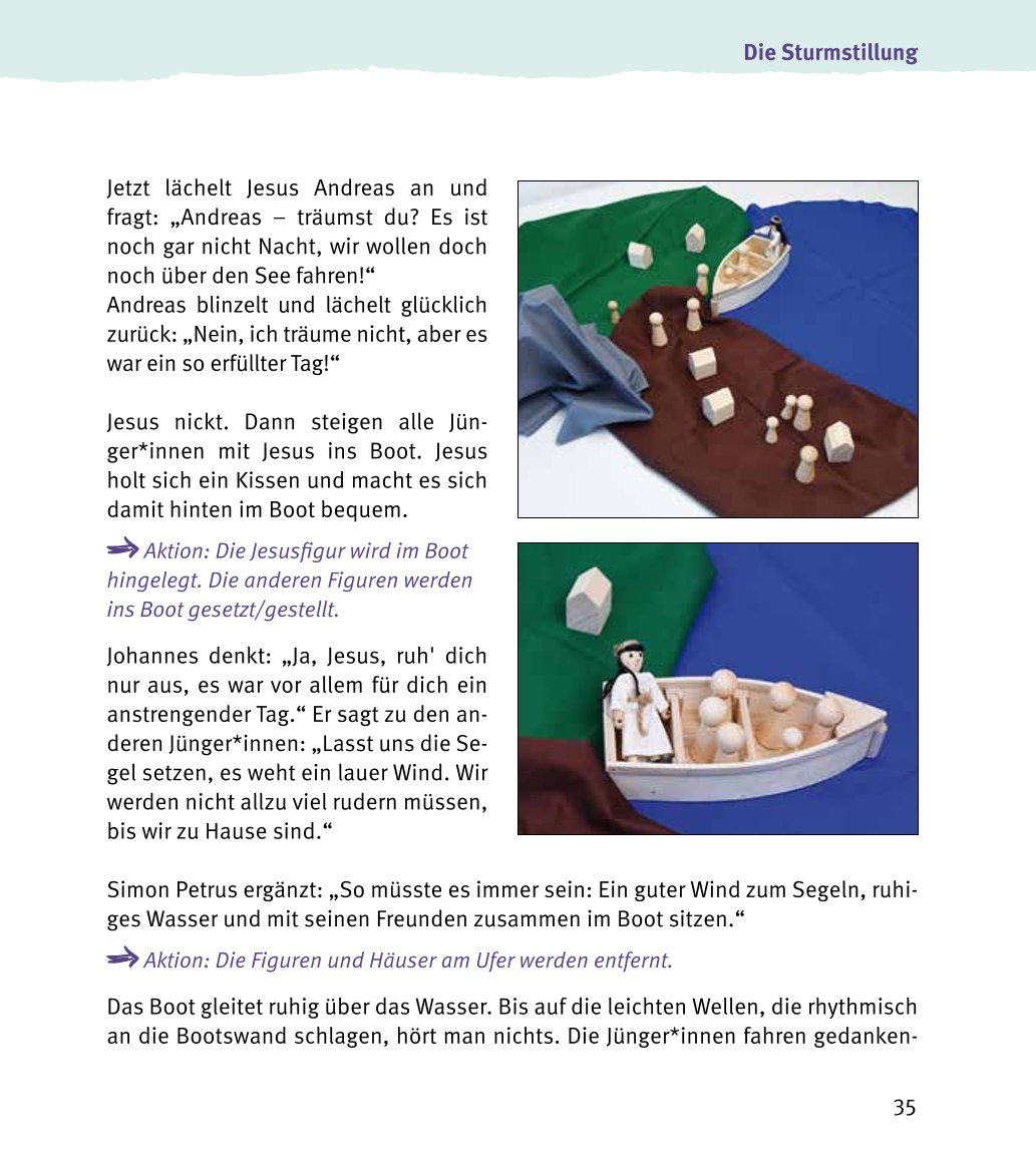 Jesusgeschichten mit Legematerial erzählen