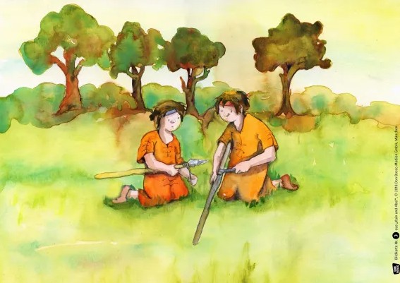 Kamishibai - Kain und Abel