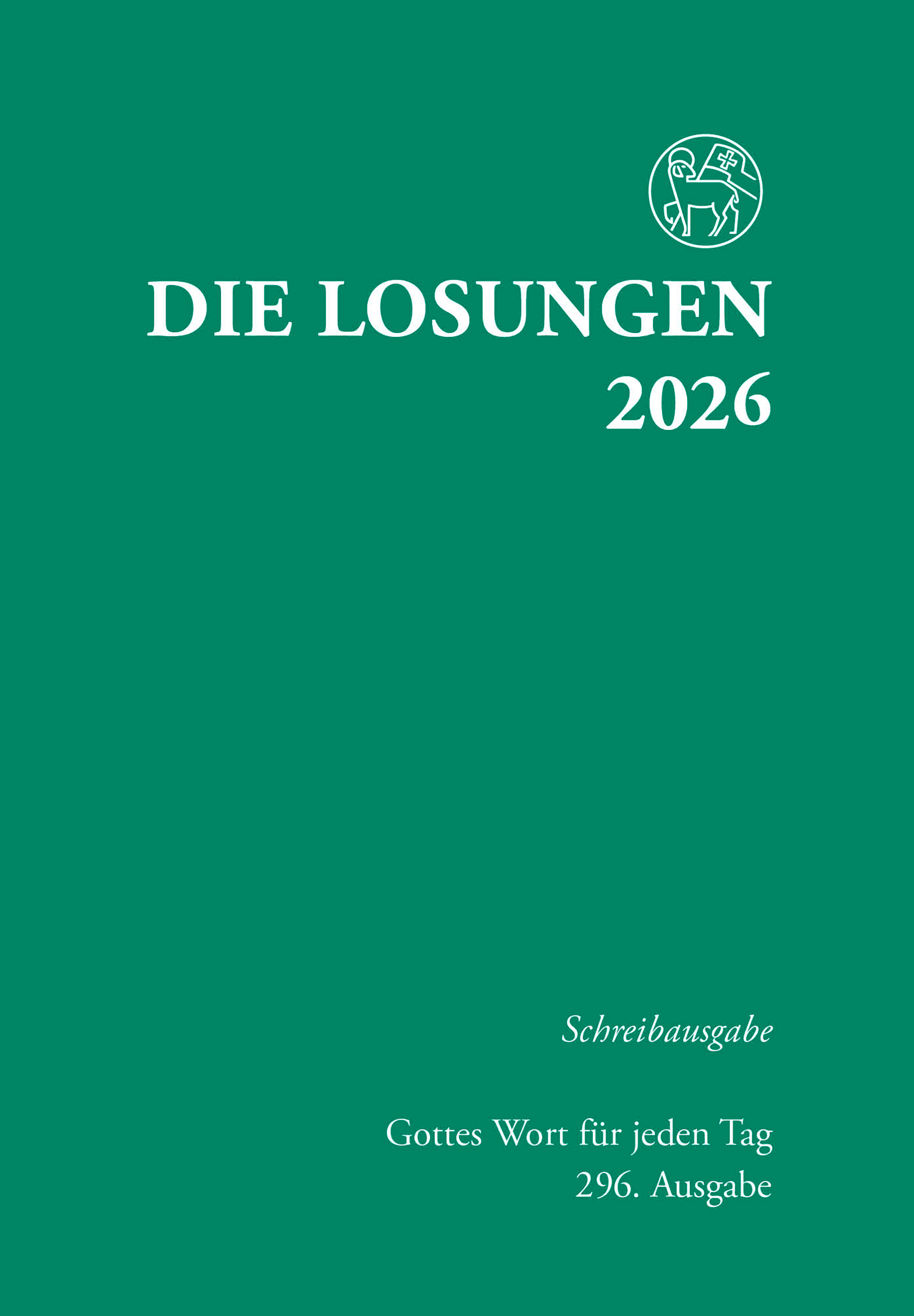 Losungen 2026 Schreibausgabe