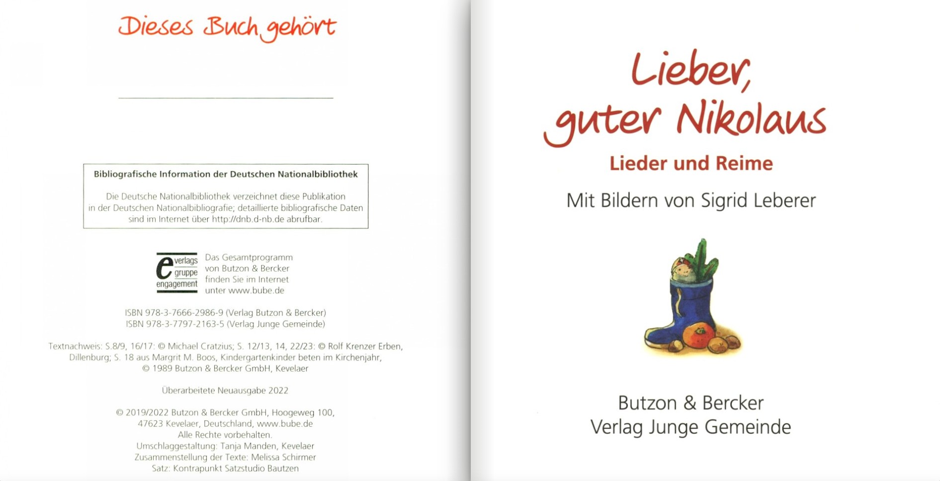 Lieber, guter Nikolaus