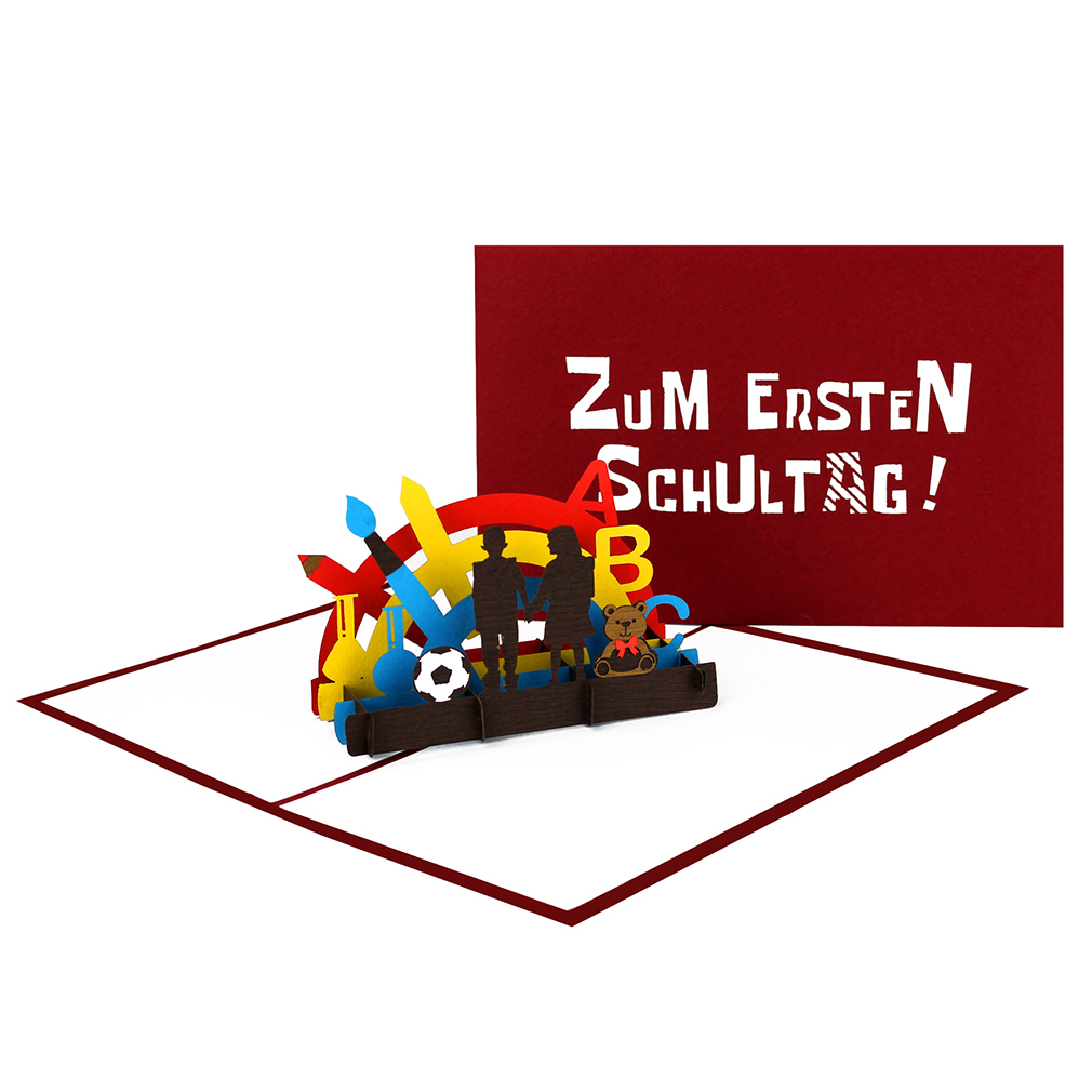 Religiöse 3D-Pop-Up-Weihnachtskarte Mit Krippenszene – Inkl. Umschlag, Handgefertigt