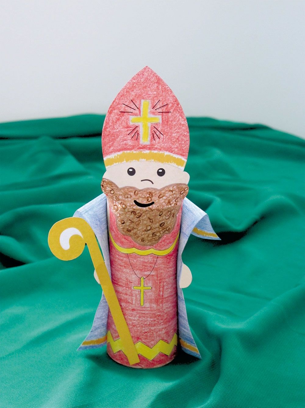 Bastelbogen - Bischof Nikolaus