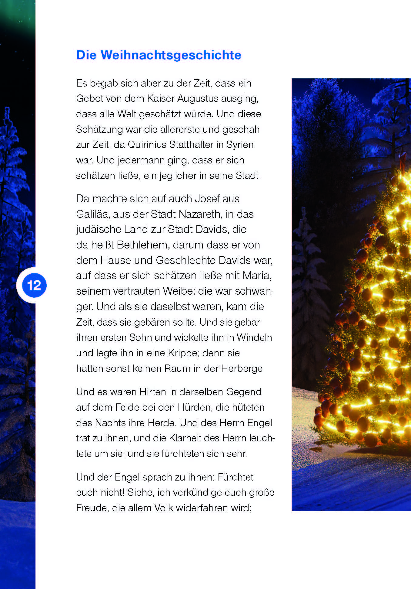 Weihnachten Liederheft 2026