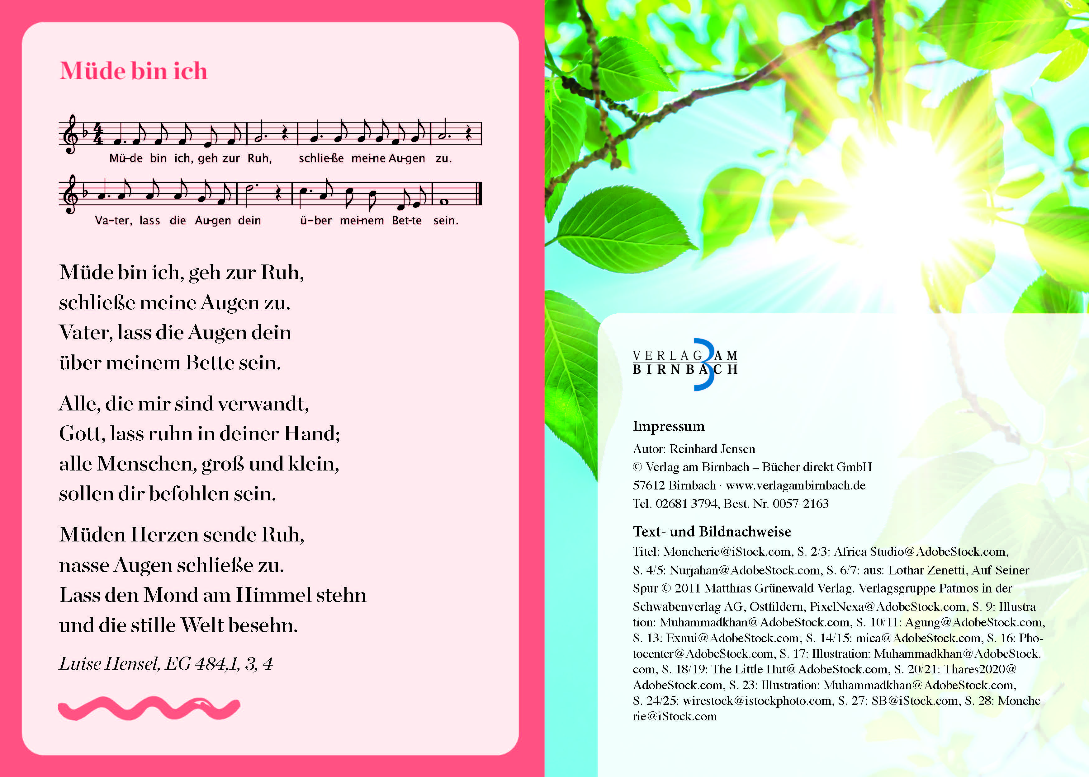 Licht aus sonnenhellen Tagen