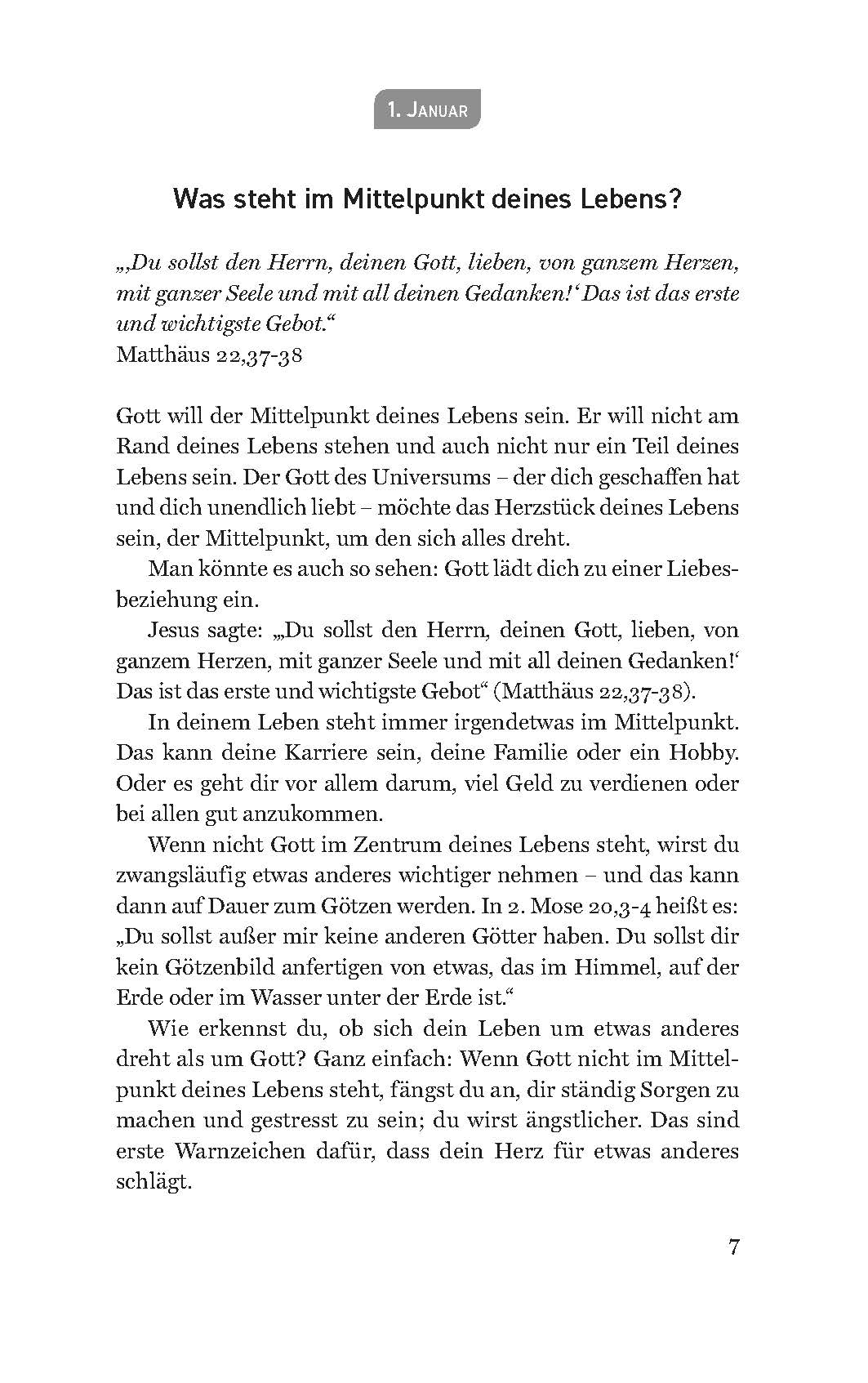 In deinen Händen liegt mein Tag