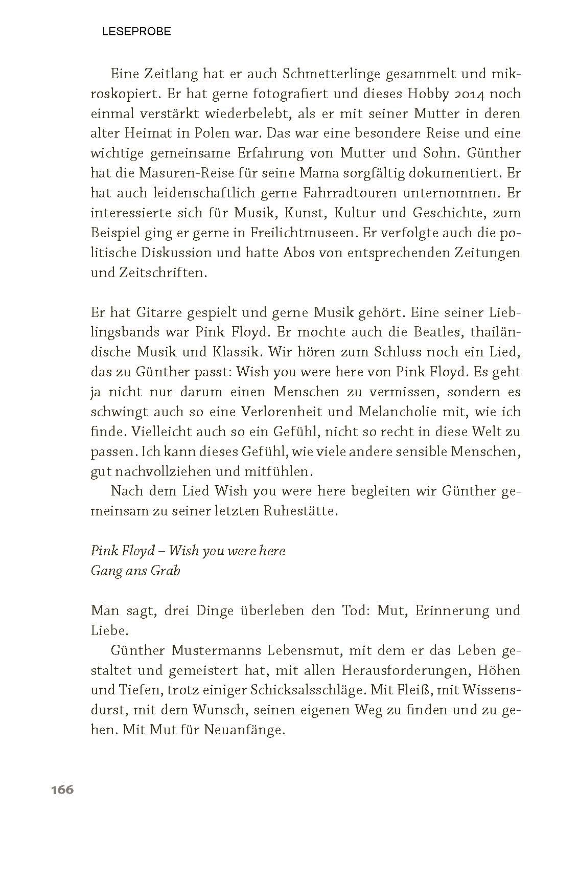 Individuell.Liebevoll.Wertschätzend