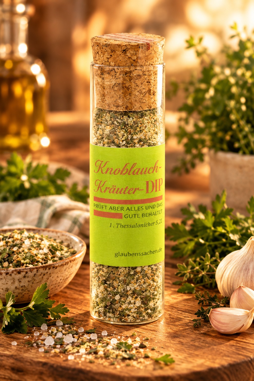 Knoblauch-Kräuter Dip