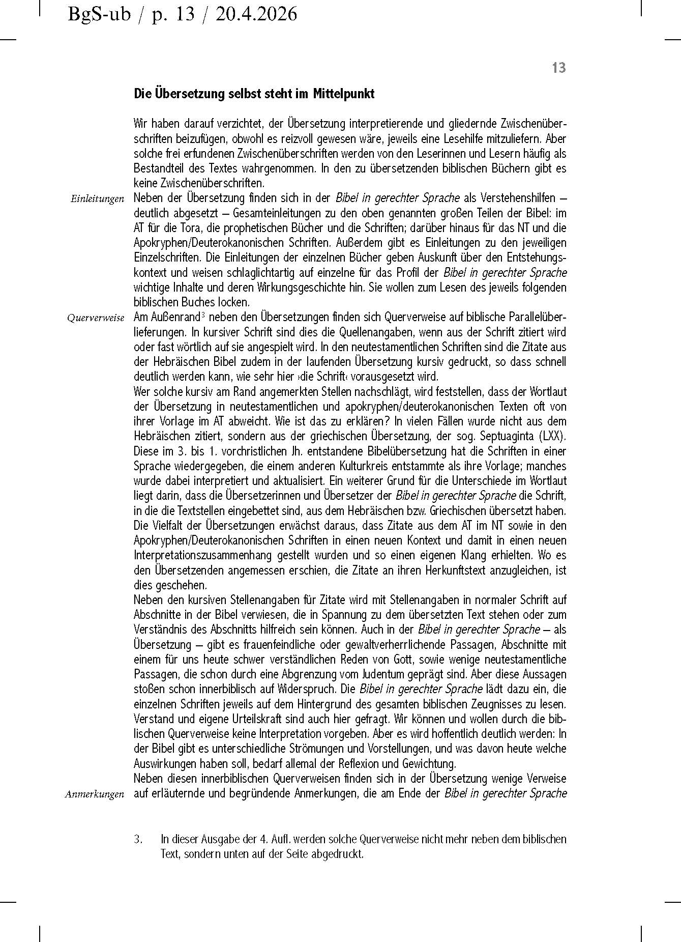 Bibel in gerechter Sprache