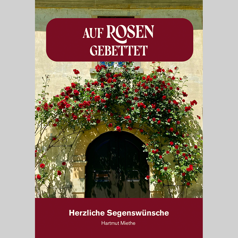 Auf Rosen gebettet