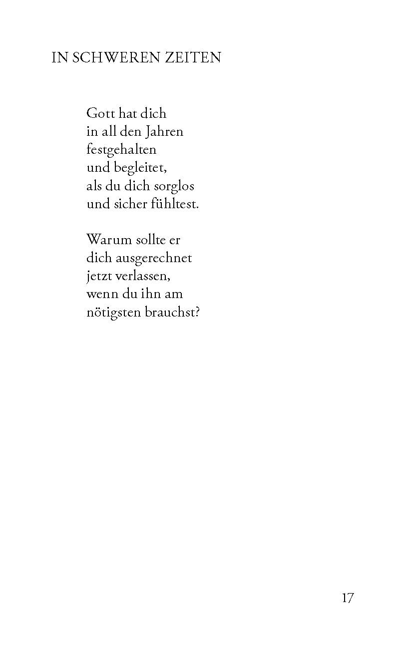 Du zählst meine Tränen