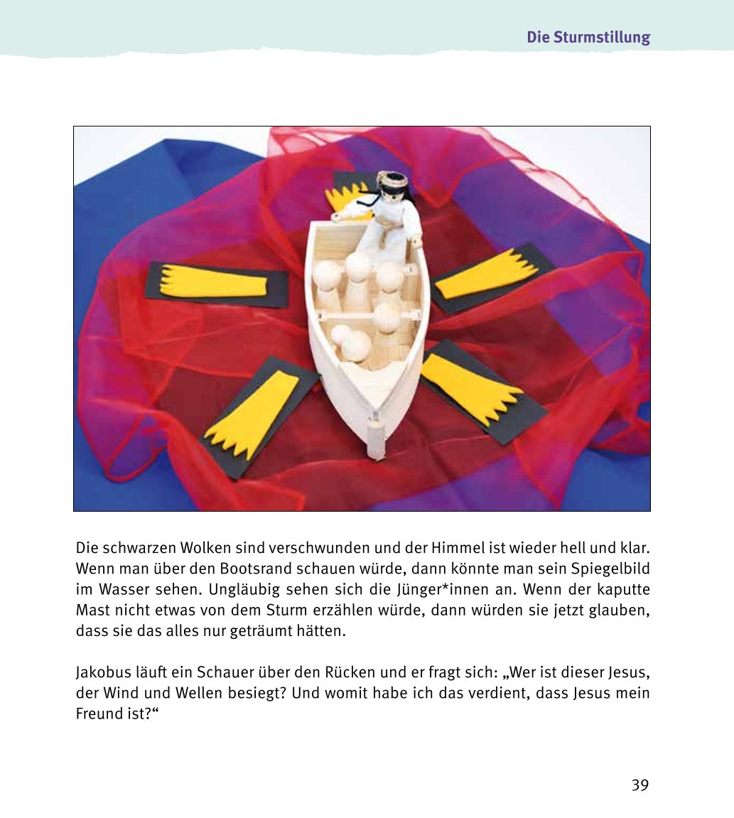 Jesusgeschichten mit Legematerial erzählen